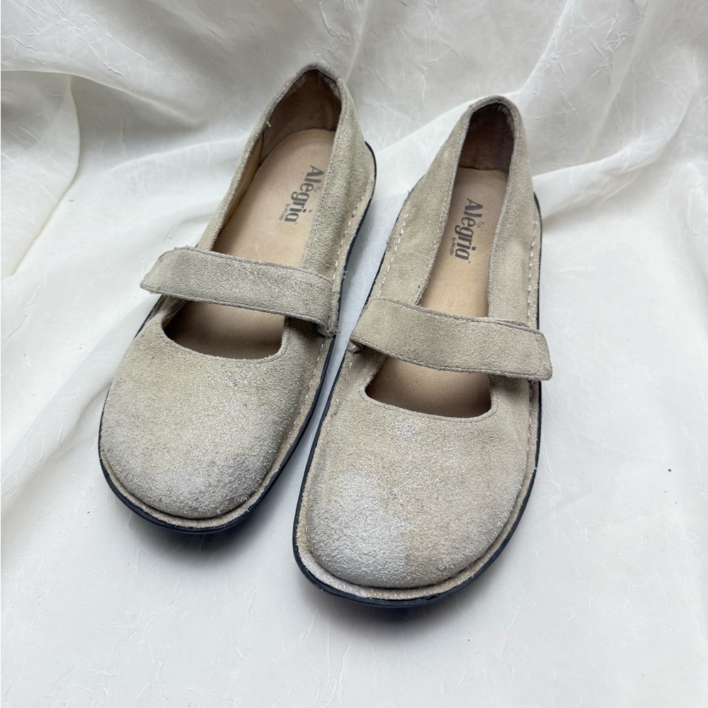 Alegria Women's Tan Mules